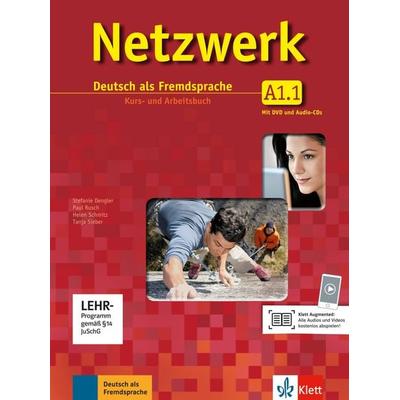 Netzwerk A1 in Teilbänden - Kurs- und Arbeitsbuch, Teil 1 mit 2 Audio-CDs und DVD, Taschenbuch von Stefanie Dengler,Tanja Mayr-Sieber,Paul Rusch,Helen