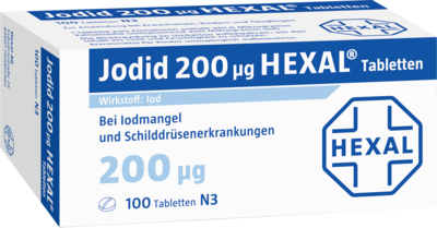 Hexal AG JODID 200 HEXAL Tabletten 100 St 03105998