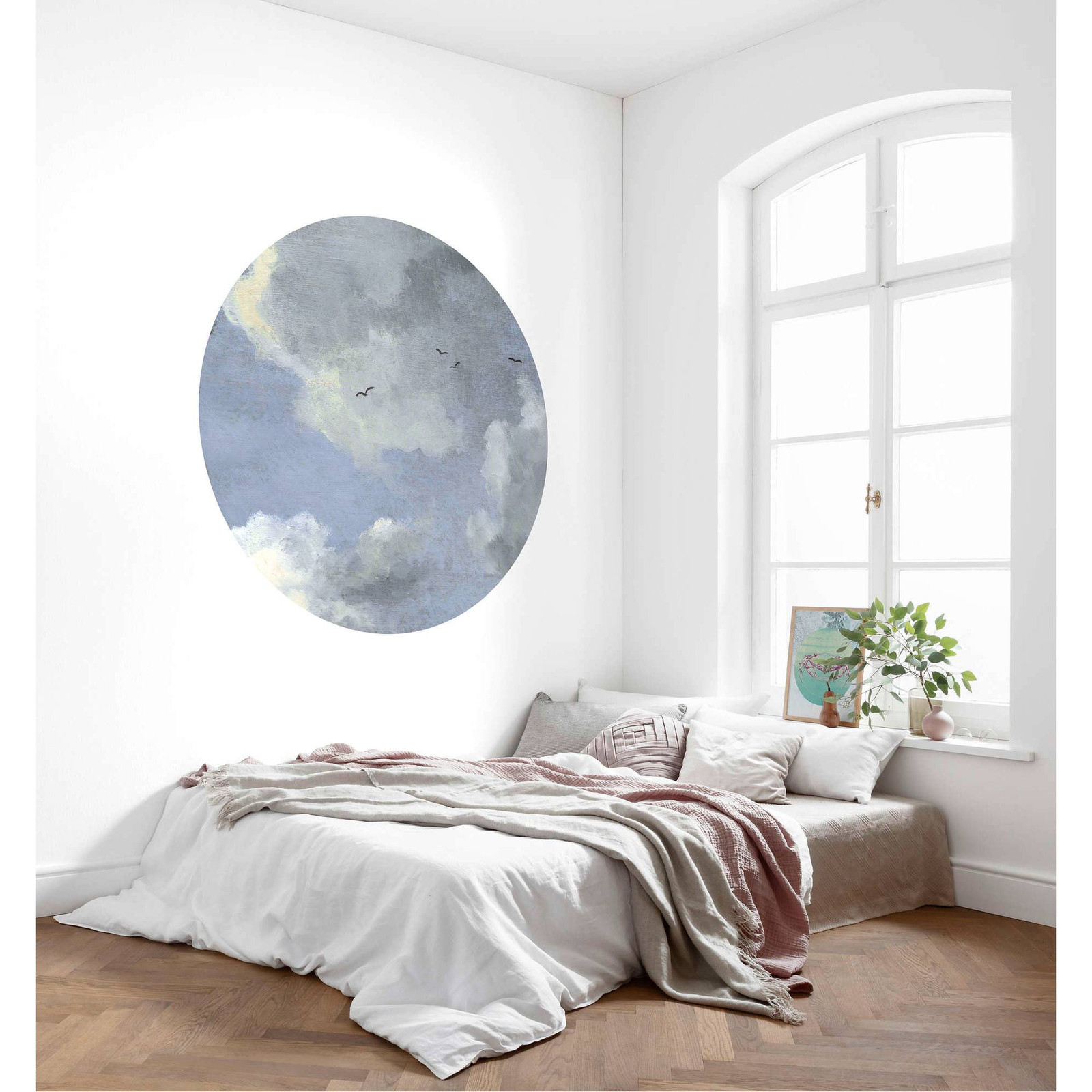 home24 Fotobehang Simply Sky Mural Textiel