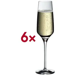 WMF Sektglas Sektkelch 07 Divine ungeeicht 188 ml 6 Stück 33, 22.4 cm