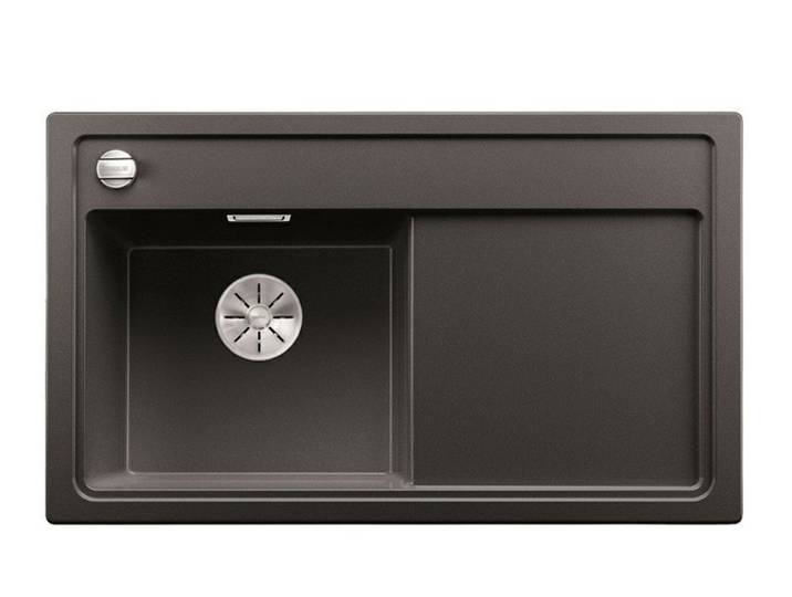 Evier Zenar 45 S en Silgranit PuraDur à encastrer 86x51cm, Anthracite (523850)