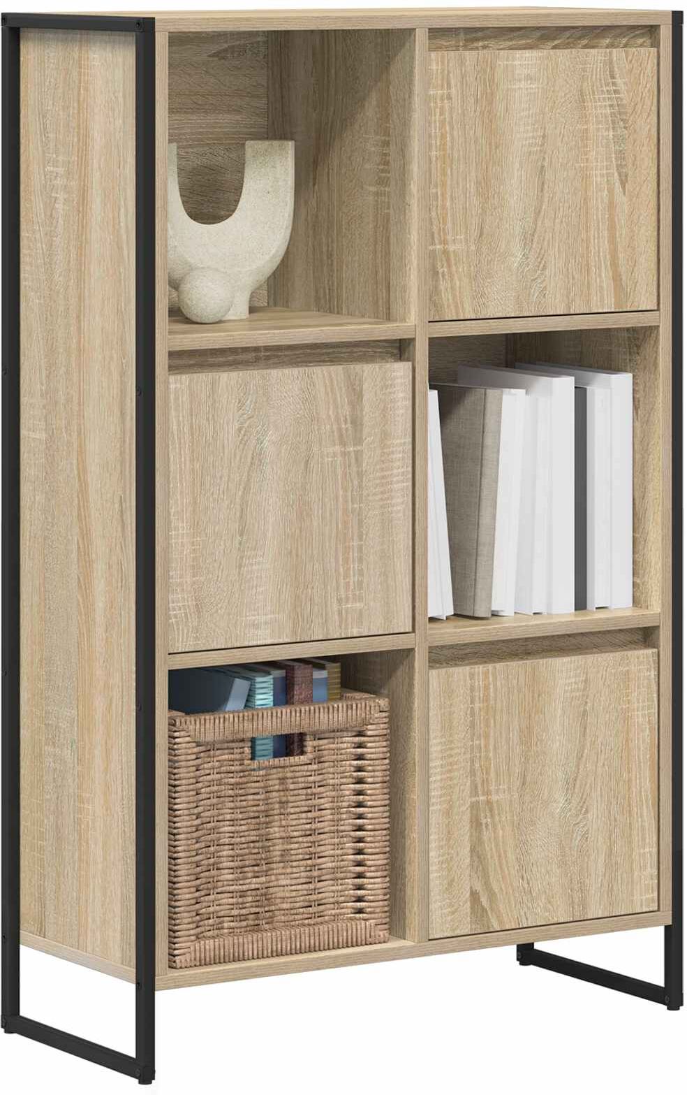 vidaXL Bibliothèque Chêne Sonoma 68 x 30 x 108 cm Bois d'ingénierie