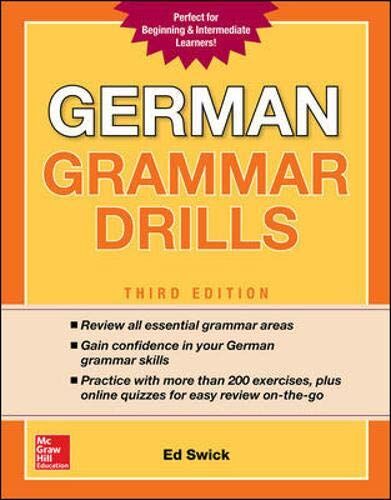 Ed Swick - German Grammar Drills - Preis vom 09.10.2026 07:28:09 h