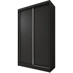 SCHWEBETÜRENSCHRANK Mario 120/216/61 schwarz