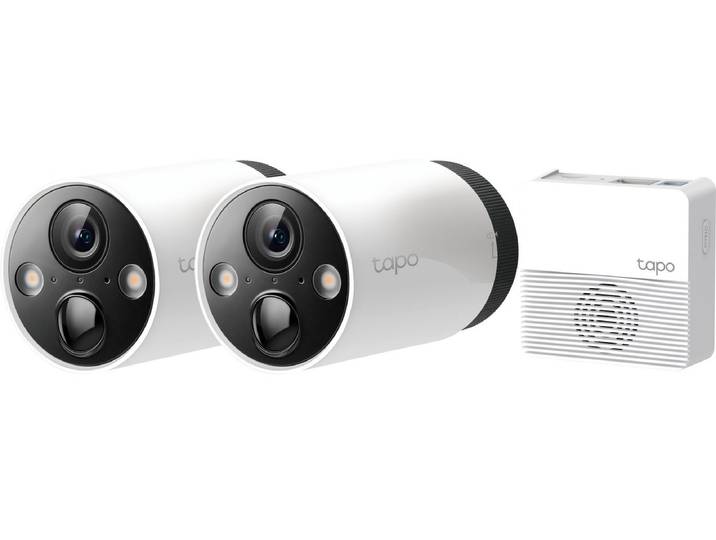 TP-Link Tapo C420S2 - 2 Beveiligingscamera's/IP Camera+basisstation voor binnen & buiten - 2.5K Ultra HD
