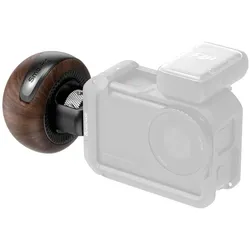 SmallRig 5926 Mini-Holzgriff mit 1/4""-20-Befestigungsschraube, Video Zubehör, Braun