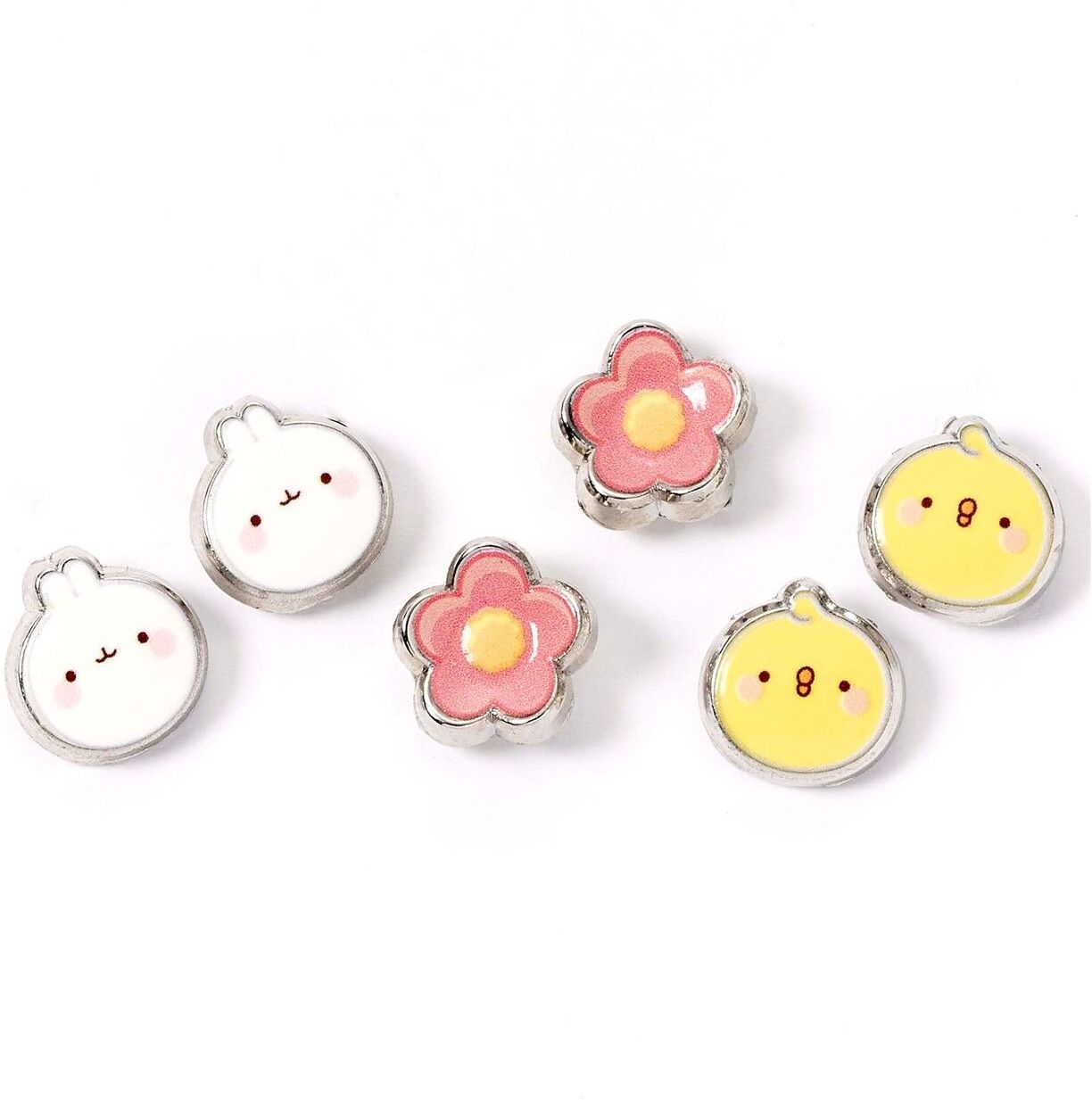 Carat Shop: Molang - Stud Earring Set (MLES0127)