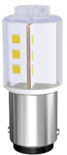 Signal Construct MBRD151218A LED-Lampe Gelb BA15d 230V DC/AC