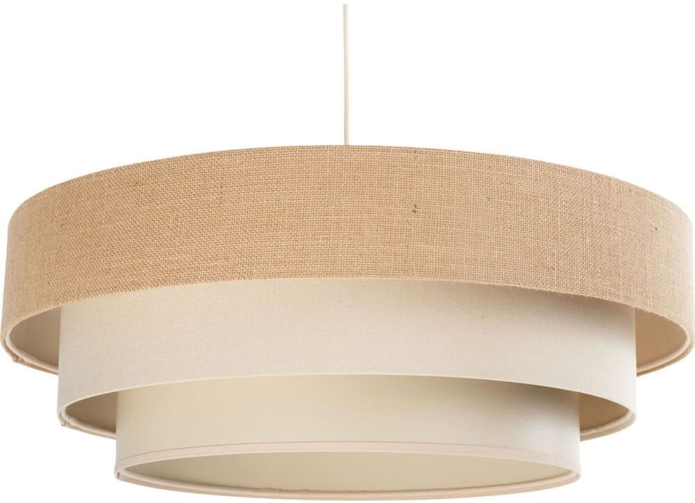 BPS Koncept Suspension en lin style bohème Beige 40x20x40cm