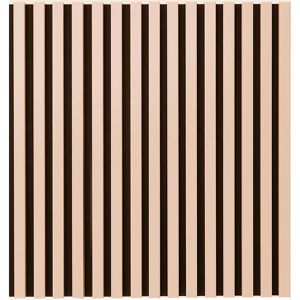 NL-Panels Akustikpaneel pastellrosa, 60 x 60 x 2,1 cm, mit schwarzem Filz, , Stück