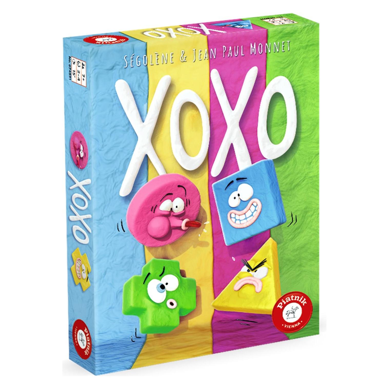 Piatnik XOXO (d,f,e) (Deutsch, Englisch, Französisch, 2 - 4 Spieler) (674891)