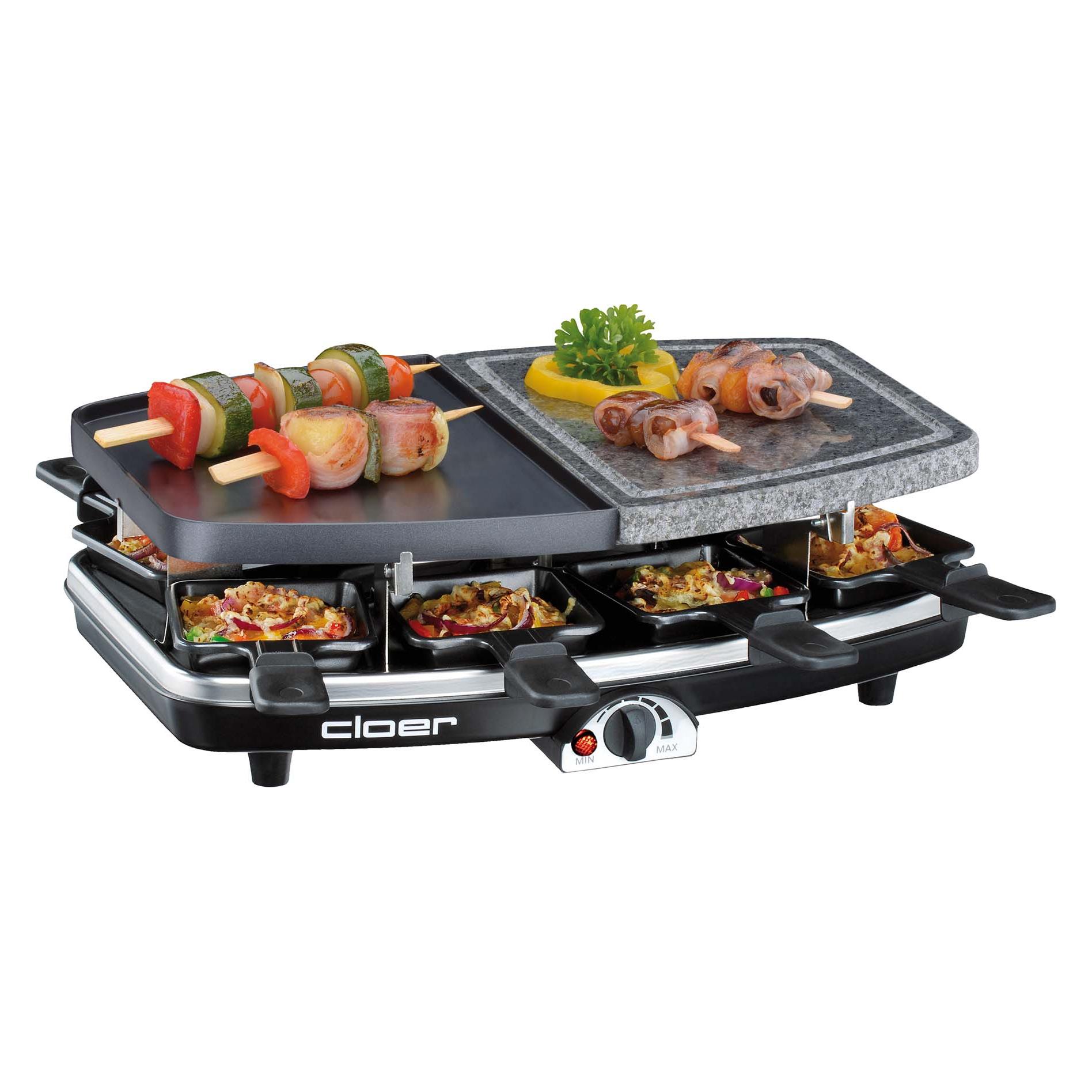 Cloer 6435 Raclettegrill (6435 RACLETTEGRILL)