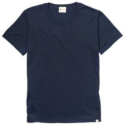 Engel - Shirt S/S - Merinoshirt Gr XS blau