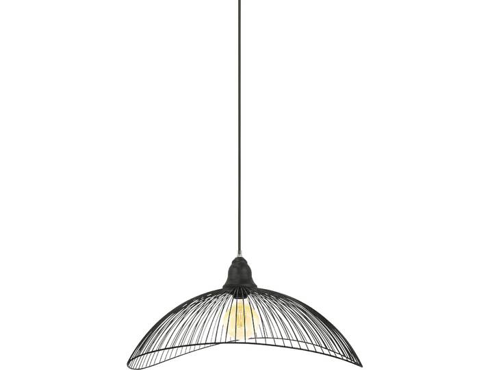 Pendellampe Auron Schwarz Metall B 50 cm