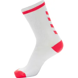 HUMMEL ELITE INDOOR SOCK LOW white/diva pink 46-48