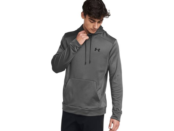Under Armour Heren Fleece Hoodie Grijs Armour Fleece Collectie L
