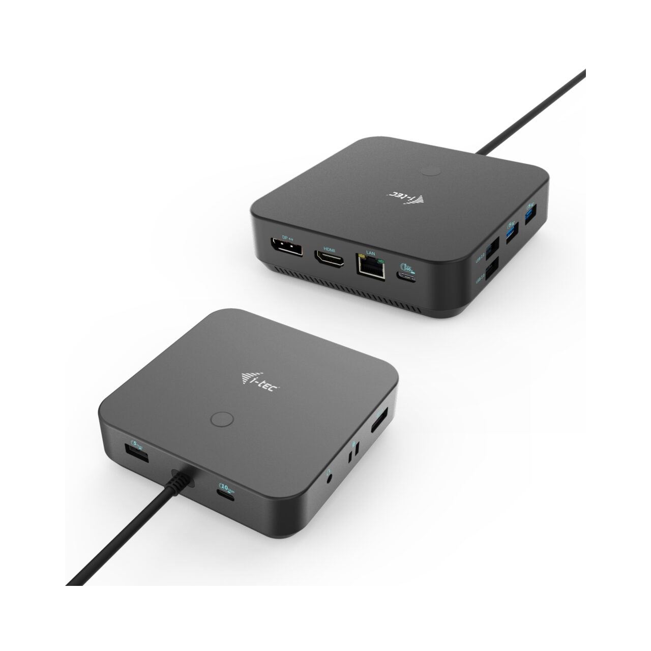 I-TEC USB-C HDMI Dual DP Docking Station with Power Delivery 100 W