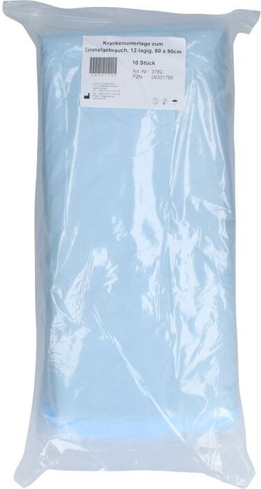 Careliv Produkte OHG KRANKENUNTERLAGE 60x90 cm 12lagig 10 St.