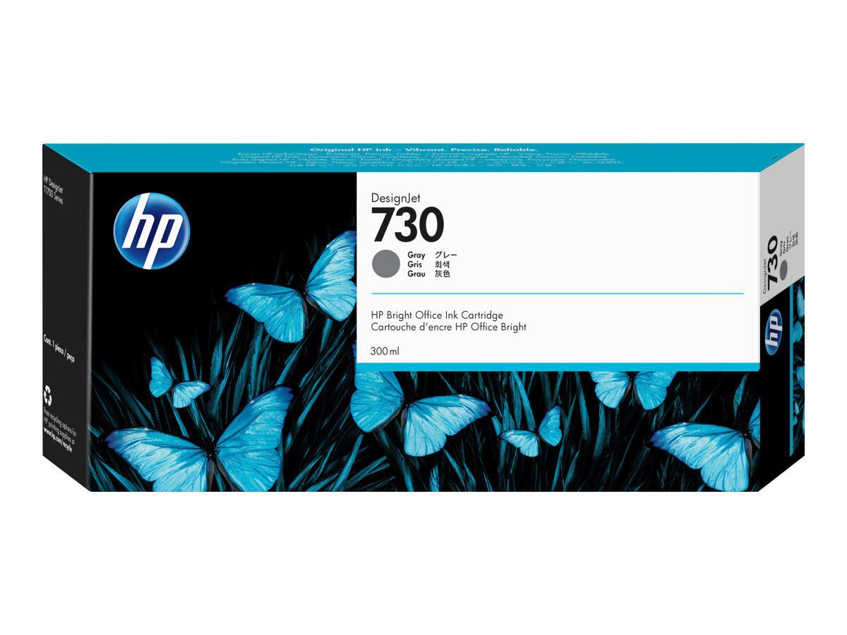 HP Inc. HP Original Druckerpatrone 730 - grau (P2V72A)