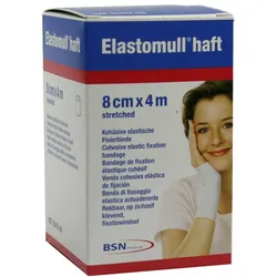 Elastomull haft 4mx8cm 45472 Fixierbinde 1 St