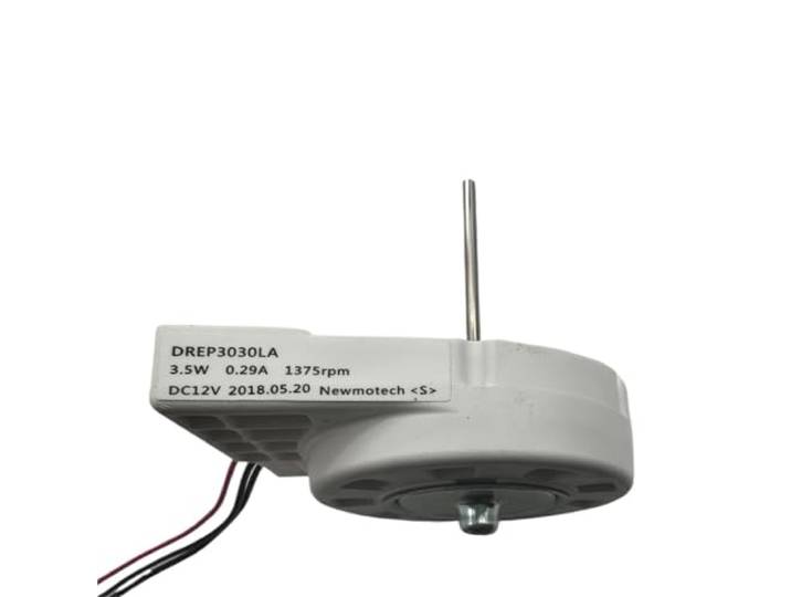Kühlschrank Lüftermotor DREP3030LA DC12V 3.5W 0.29A 137rmp Ersatzluftermotor DREP3030LA DC12V 3.5W 0.29A 137rpm fur Kuhlschrank Gefrierschrank Kuhler langlebig leise