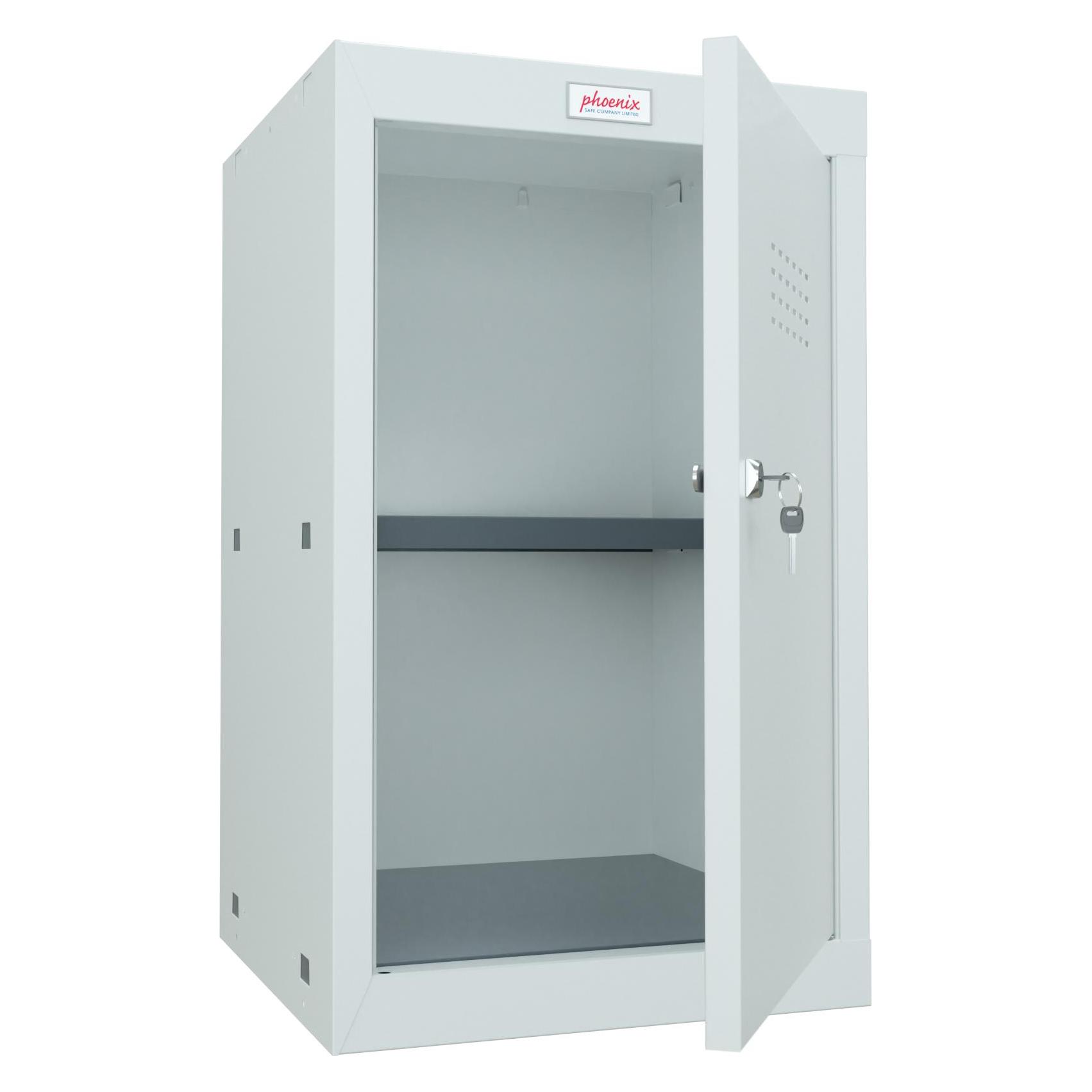 Phoenix Safe Würfelspind 87l höher Türschloss grau (87 l) (CL0644GGK)