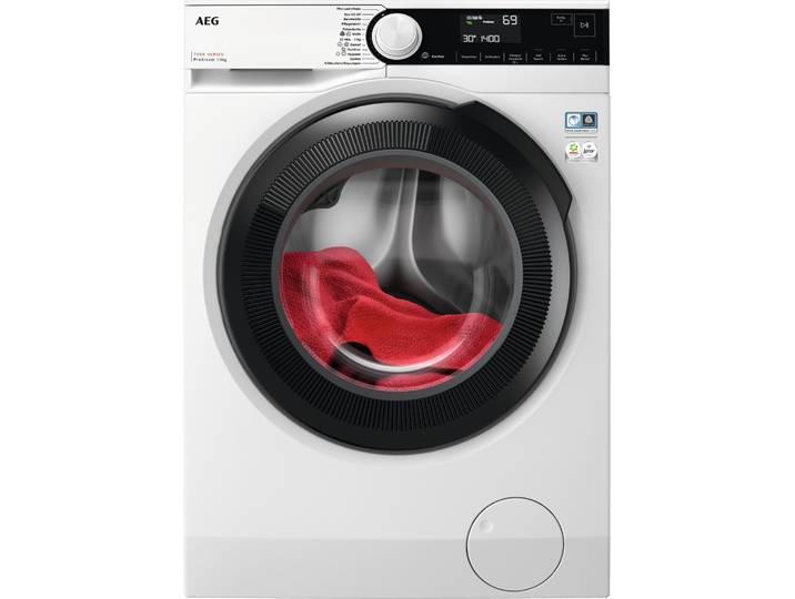 AEG Waschmaschine LR7A70490 , Energieeffizienz: A, weiß, B:60cm H:85cm T:60cm, Waschmaschinen, ProSteam - Dampf-Programm für 96 % weniger Wasserverbrauch, Waschmaschine