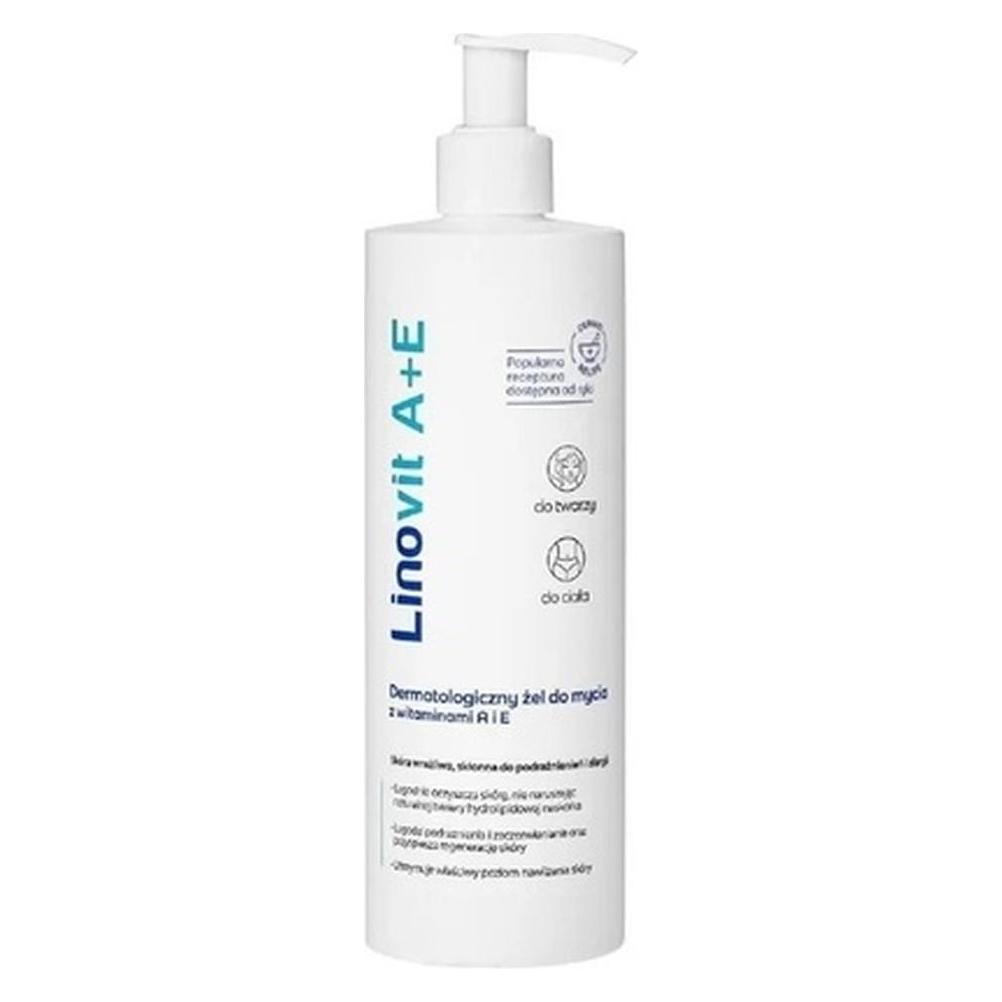 Ziołolek Zioolek Linovit Ae Dermatological Cleansing Gel With Vitamins A And E 400ml (Reinigungsgel, 400 ml) (5903991606365)