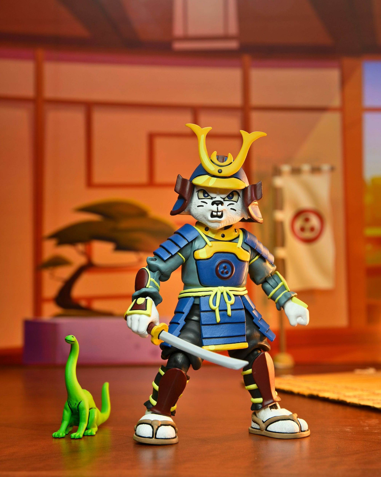 NECA Teenage Mutant Ninja Turtles Ultimate Samurai Adventure Usagi Yojimbo Actiefiguur, 18 cm