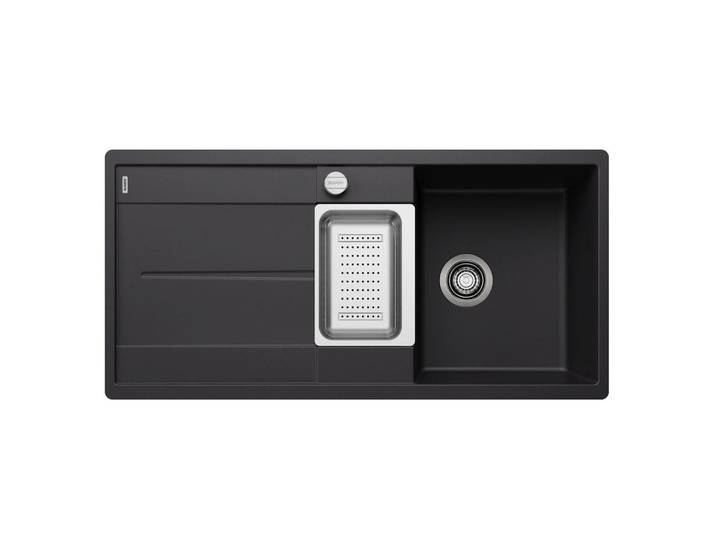 Blanco Spüle Metra, Schwarz, Stein, 99x19x49 cm, Küchen, Küchenausstattung, Küchenspülen, Granitspüle