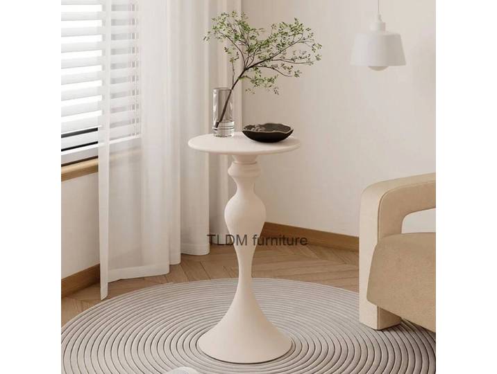 Tables basses de style café crème, design minimaliste, mini tables basses mobiles pour la maison, meubles d'appartement, meubles de chambre à coucher WZ50CT