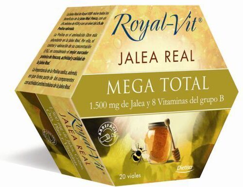 Dietisa Royal Vit Mega Total 1500 mg 20 vials