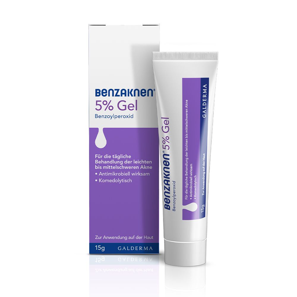 Benzaknen 5% Gel 15 g