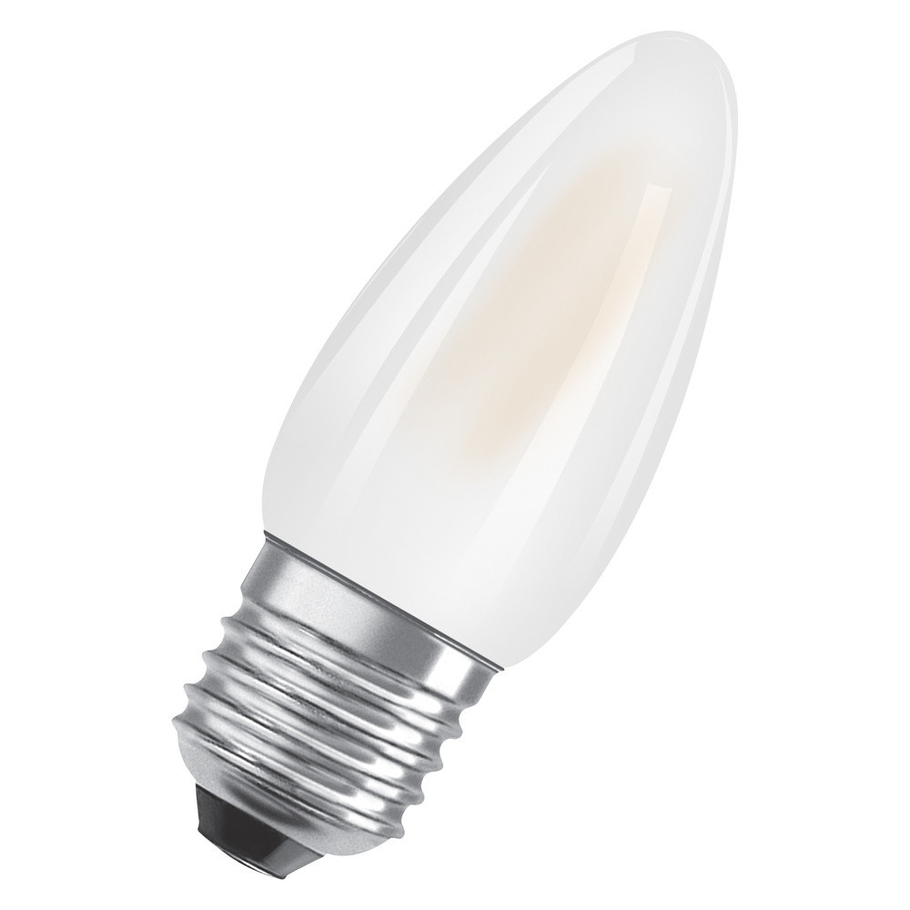 Osram LED-lamp klassieke mini-kaarsvorm E27 2700K warm wit helder glas