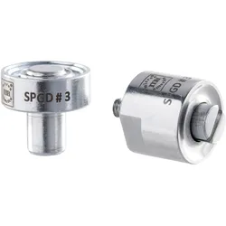 Werkzeug für Ösenpressen für selbstschneidende Ösen für Rundösen #3 (⌀ 11,3 mm), Edelstahl, silber