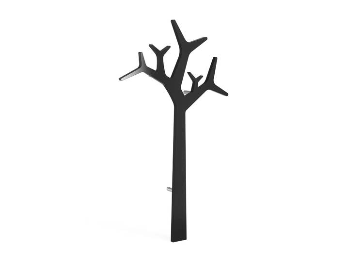 Swedese Porte-manteau mural Tree 134 cm Noir