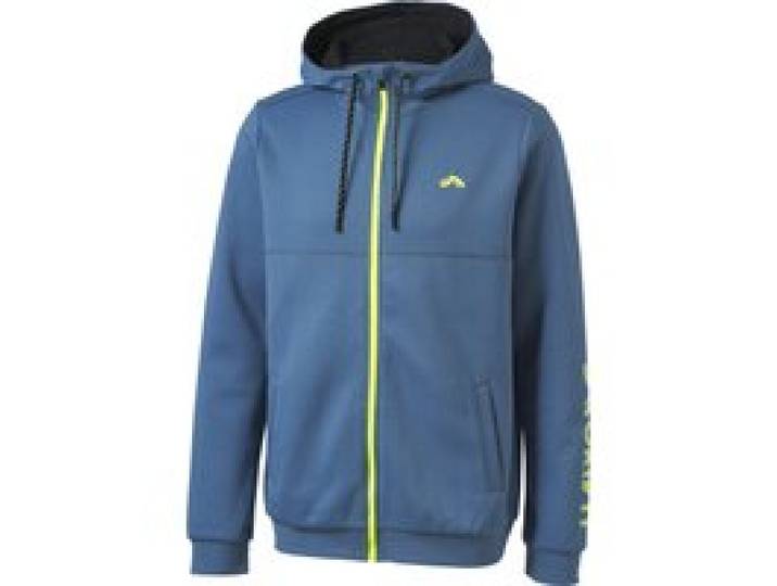 CRIVIT Sweat zippé homme (Bleu, M)