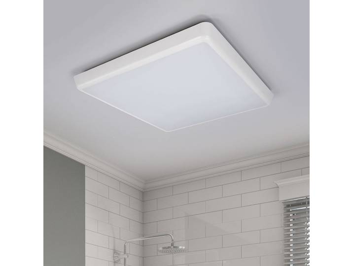 Augustin Square 40 Plafonnier White - Arcchio - Salle de bains - Moderne - Plastique - Angulaire