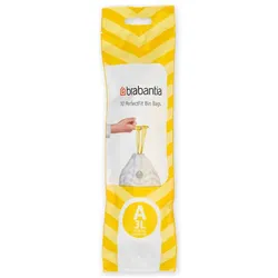 Brabantia PerfectFit Bags, Abfallsack, Weiss