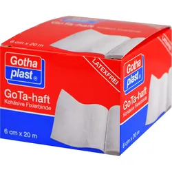 Gota-Haft Kohäsive Fixierbinde 6cmx20M Latexfrei 1 ST