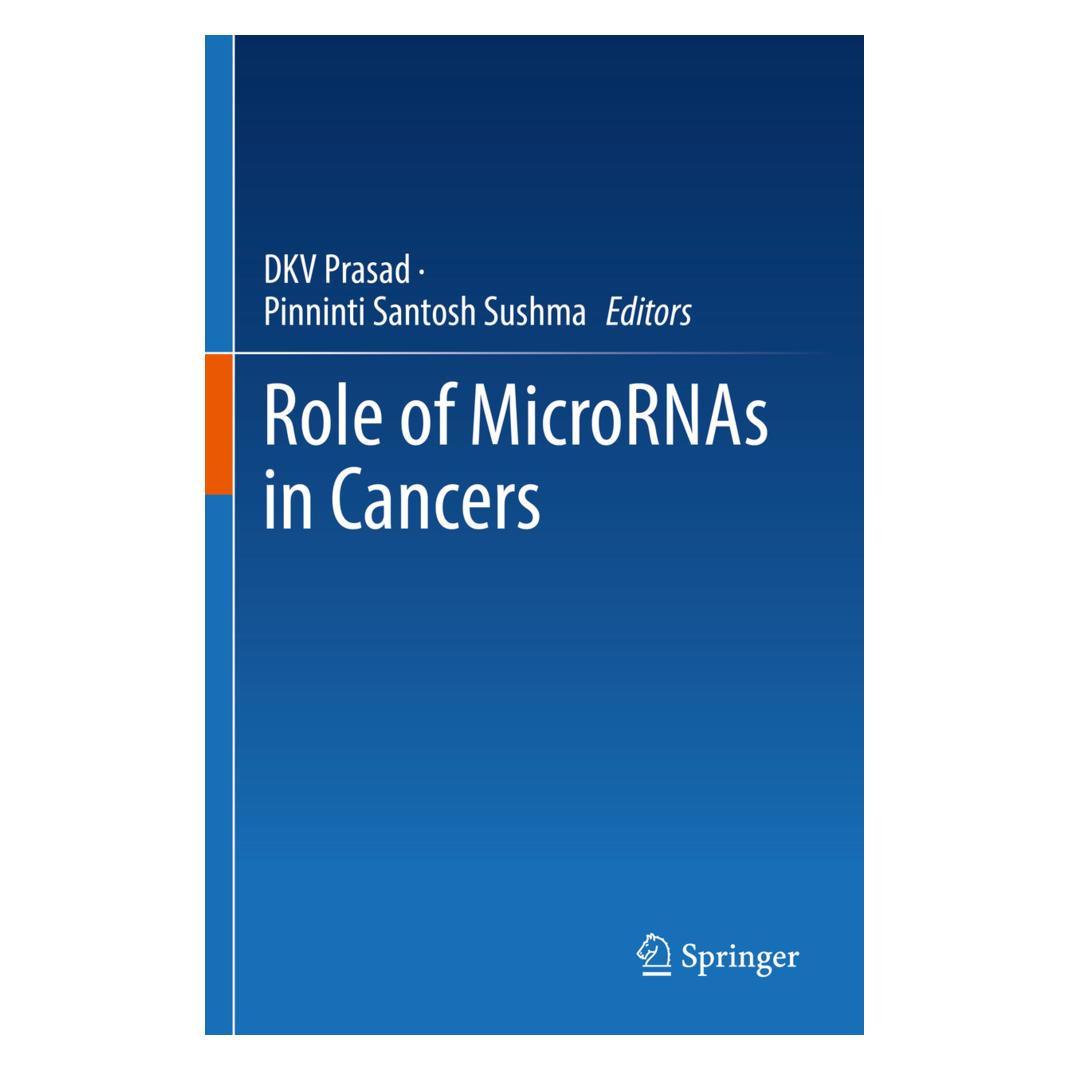 Springer Role of MicroRNAs in Cancers (Englisch, Softcover, DKV Prasad, Pinninti Santosh Sushma) (56951540)