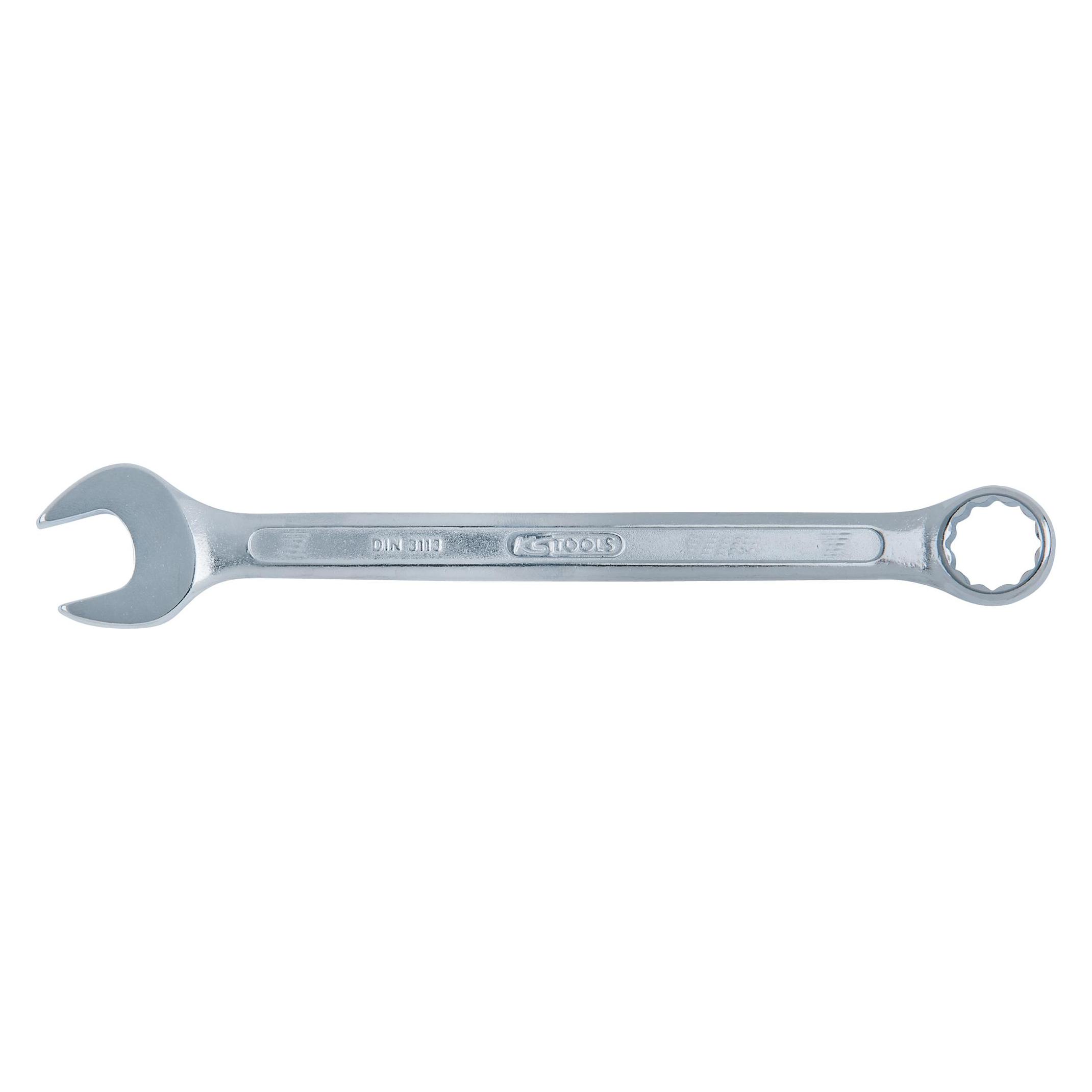 KS Tools Werkzeuge-Maschinen GmbH Ringmaulschlüssel, abgewinkelt, 24mm, auf Hänger (24 mm) (517.0624-E)