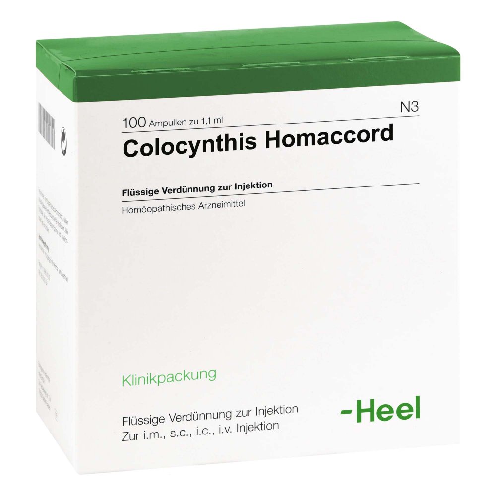 Biologische Heilmittel Heel GmbH Colocynthis Homaccord Ampullen 00228542