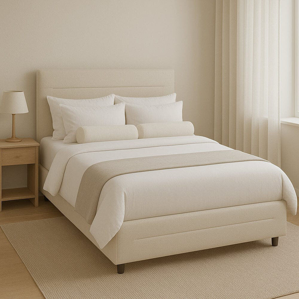 Latitude Run Upholstered Velvet Drawers Bed Frame Grey Single (3')