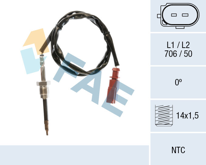 Fae Sensor, Abgastemperatur 68150 Für Man