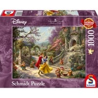 Thomas Kinkade Studios: Painter of Light - Disney Schneewittchen - Tanz mit dem Prinzen, Puzzle 1000 Teile