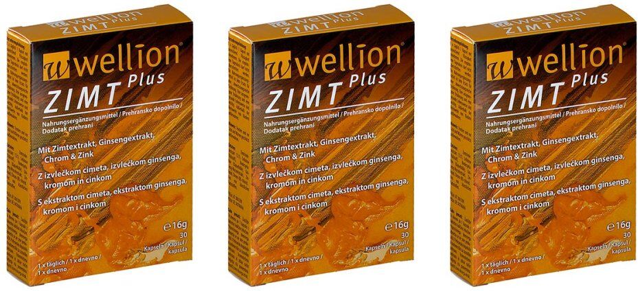 wellion Zimt Plus Kapseln 3x30stk