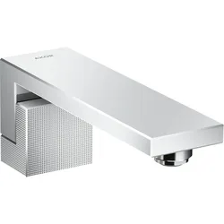 hansgrohe AXOR Edge Wanneneinlauf, Diamantschliff, 46411000, Farbe: Chrom