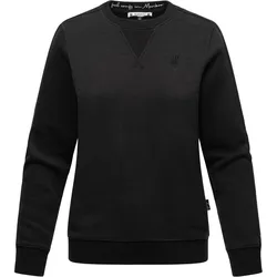 MARIKOO Damen Sweatshirt Pullover Mit Recyceltem Material Umikoo