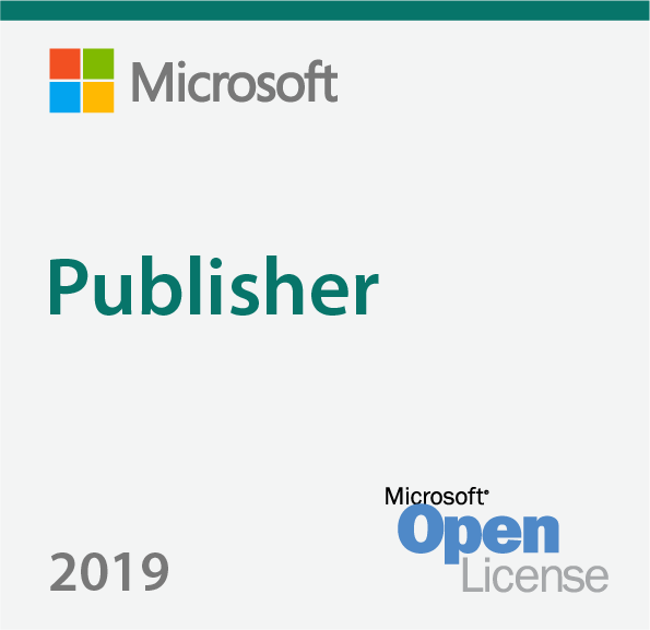 Microsoft Corporation Microsoft Publisher 2019 164-07835